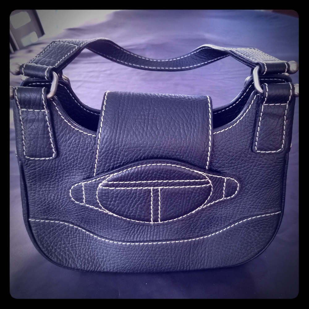 a. Testoni Leather Purse